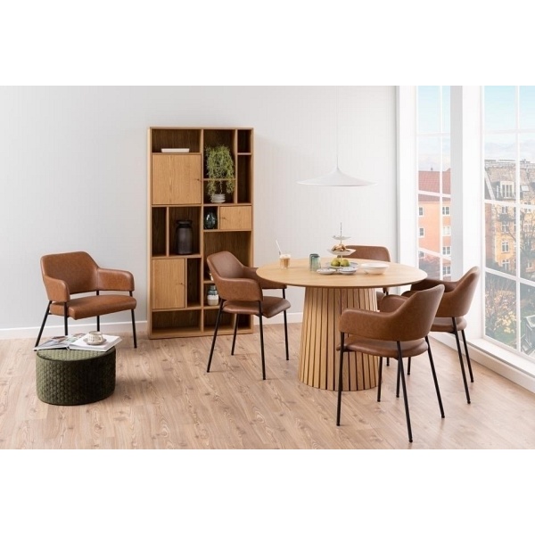 Regał Rangoon szeroki dąb - ACTONA